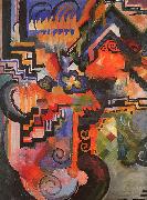 August Macke, Colored Composition